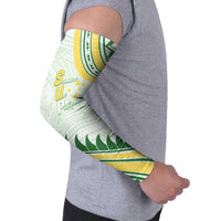 Personalised Samoa Ua Potopoto Arm Sleeves SUP Est 2025 Samoan Pattern - Polynesian Pride