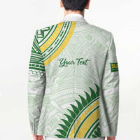 Personalised Samoa Ua Potopoto Blazer SUP Est 2025 Samoan Pattern - Polynesian Pride