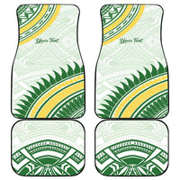 Personalised Samoa Ua Potopoto Car Mats SUP Est 2025 Samoan Pattern - Polynesian Pride