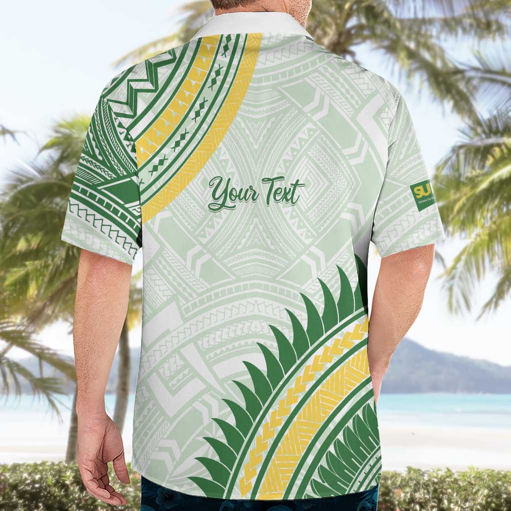 Personalised Samoa Ua Potopoto Hawaiian Shirt SUP Est 2025 Samoan Pattern - Polynesian Pride