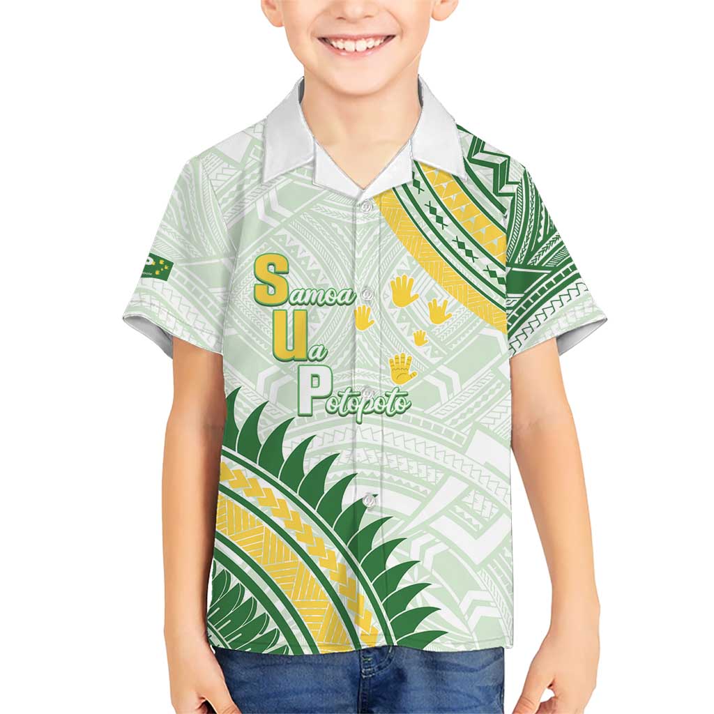 Personalised Samoa Ua Potopoto Hawaiian Shirt SUP Est 2025 Samoan Pattern - Polynesian Pride