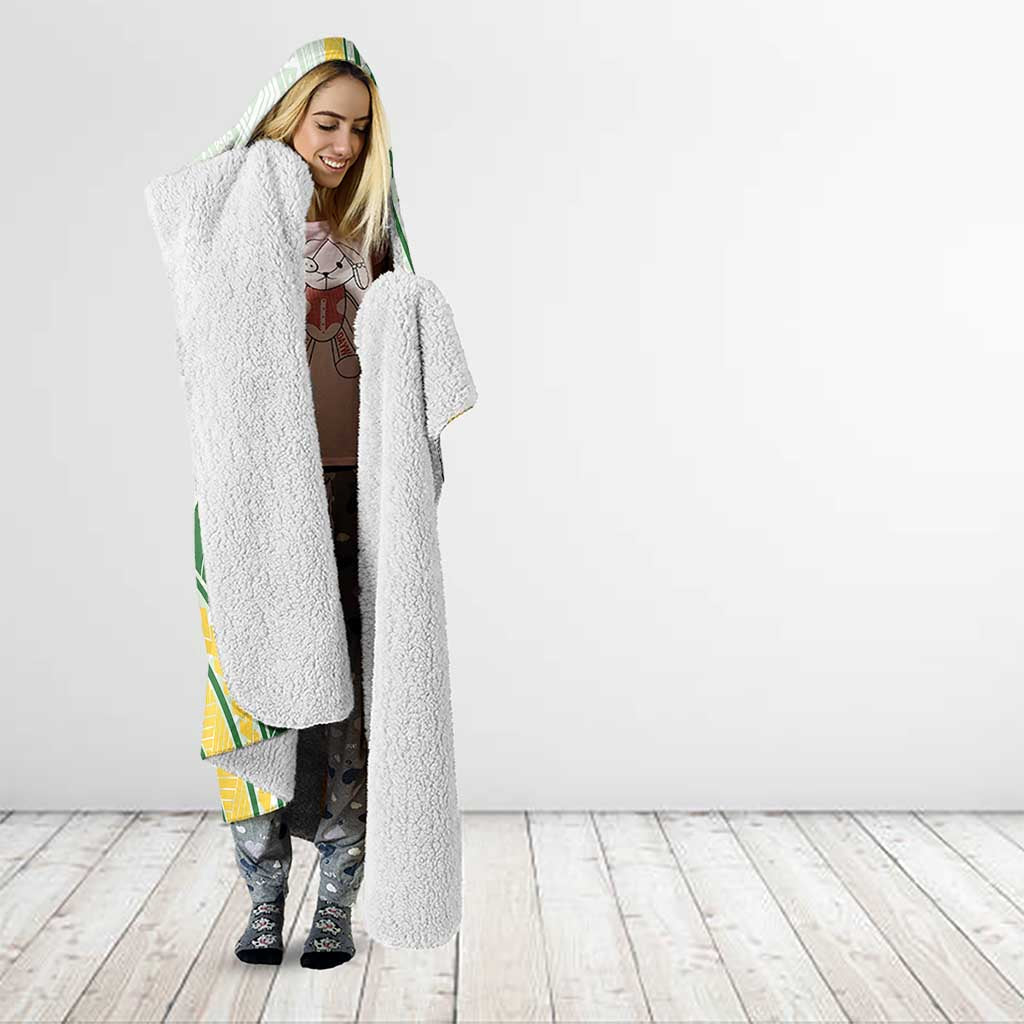 Samoa Ua Potopoto Hooded Blanket SUP Est 2025 Samoan Pattern - Polynesian Pride