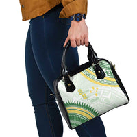 Samoa Ua Potopoto Shoulder Handbag SUP Est 2025 Samoan Pattern - Polynesian Pride