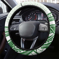 Samoa Ua Potopoto Steering Wheel Cover SUP Est 2025 Samoan Pattern - Polynesian Pride