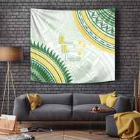 Samoa Ua Potopoto Tapestry SUP Est 2025 Samoan Pattern - Polynesian Pride