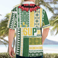 Samoa Uniting Party Hawaiian Shirt SUP Est 2025 Siapo Pattern - Polynesian Pride