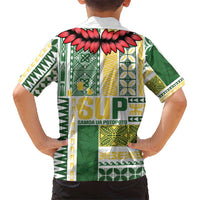 Samoa Uniting Party Hawaiian Shirt SUP Est 2025 Siapo Pattern - Polynesian Pride
