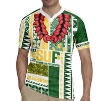 Samoa Uniting Party Rugby Jersey SUP Est 2025 Siapo Pattern - Polynesian Pride