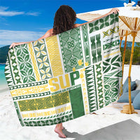 Samoa Uniting Party Sarong SUP Est 2025 Siapo Pattern - Polynesian Pride