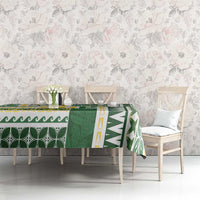 Samoa Uniting Party Tablecloth SUP Est 2025 Siapo Pattern - Polynesian Pride