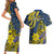 Niue Peniamina Gospel Day Couples Matching Short Sleeve Bodycon Dress and Hawaiian Shirt Unique Niean Hiapo LT14 - Polynesian Pride