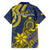 Niue Peniamina Gospel Day Family Matching Short Sleeve Bodycon Dress and Hawaiian Shirt Unique Niean Hiapo LT14 - Polynesian Pride