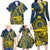 Personalised Niue Peniamina Gospel Day Family Matching Long Sleeve Bodycon Dress and Hawaiian Shirt Unique Niean Hiapo LT14 - Polynesian Pride