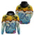 Aloha Hawaii Dolphins Hoodie Heart Of The Ocean Tropical Summer Vibes LT14 - Polynesian Pride