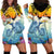 Aloha Hawaii Dolphins Hoodie Dress Heart Of The Ocean Tropical Summer Vibes LT14 - Polynesian Pride