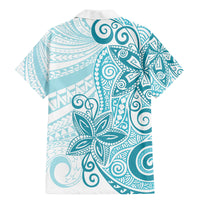 Polynesia Dolphins Family Matching Mermaid Dress and Hawaiian Shirt Valentine Day Floral Polynesian - Vintage Dark Cyan LT14 - Polynesian Pride