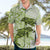 Polynesia Dolphins Hawaiian Shirt Valentine Day Floral Polynesian - Vintage Lime Green LT14 - Polynesian Pride