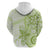 Polynesia Dolphins Hoodie Valentine Day Floral Polynesian - Vintage Lime Green LT14 - Polynesian Pride