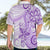 Polynesia Dolphins Hawaiian Shirt Valentine Day Floral Polynesian - Vintage Purple LT14 - Polynesian Pride