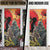 New Zealand and Australia ANZAC Day Door Cover Sliver Fern Kakapo With Golden Wattle Kangaroo - Polynesian Pride