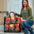 New Zealand and Australia ANZAC Day Travel Bag Sliver Fern Kakapo With Golden Wattle Kangaroo - Polynesian Pride