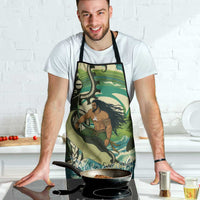 Aotearoa Tangaroa Atua Apron New Zealand God Of The Ocean - Polynesian Pride