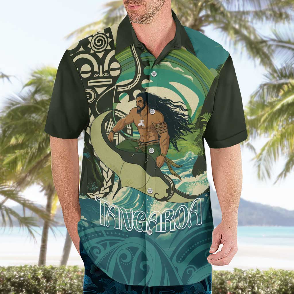 Aotearoa Tangaroa Atua Hawaiian Shirt New Zealand God Of The Ocean