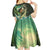 Aotearoa Tangaroa Atua Kid Short Sleeve Dress New Zealand God Of The Ocean