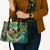 Aotearoa Tangaroa Atua Leather Bag New Zealand God Of The Ocean - Polynesian Pride