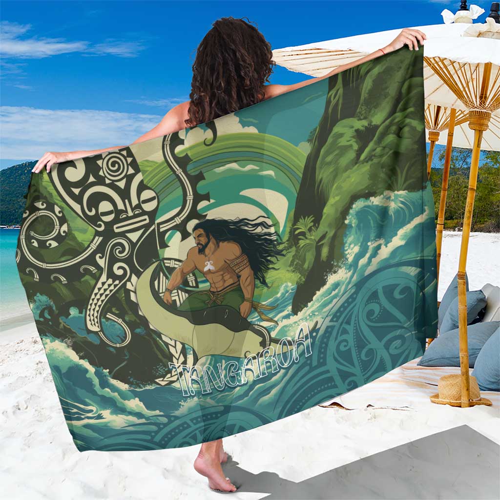 Aotearoa Tangaroa Atua Sarong New Zealand God Of The Ocean