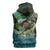 Aotearoa Tangaroa Atua Sleeveless Zip Hoodie New Zealand God Of The Ocean - Polynesian Pride