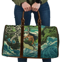 Aotearoa Tangaroa Atua Travel Bag New Zealand God Of The Ocean - Polynesian Pride