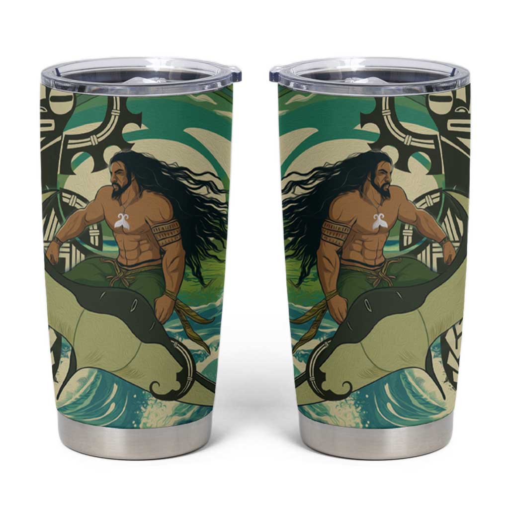 Aotearoa Tangaroa Atua Tumbler Cup New Zealand God Of The Ocean