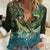 Aotearoa Tangaroa Atua Women Casual Shirt New Zealand God Of The Ocean