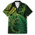 New Zealand Lizard Hawaiian Shirt Silver Fern Aotearoa Maori Green Version