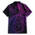 New Zealand Lizard Hawaiian Shirt Silver Fern Aotearoa Maori Purple Version