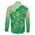 Aloha Hawaii Molokai Island Family Matching Mermaid Dress and Hawaiian Shirt Hibiscus Tribal Honu Hawaiian Tattoo Green