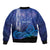 Personalised Matariki New Zealand Bomber Jacket Maori New Year Galaxy Koru Pattern