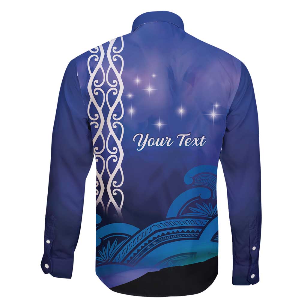 Personalised Matariki New Zealand Family Matching Puletasi and Hawaiian Shirt Maori New Year Galaxy Koru Pattern