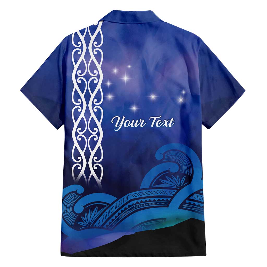 Personalised Matariki New Zealand Family Matching Summer Maxi Dress and Hawaiian Shirt Maori New Year Galaxy Koru Pattern