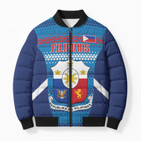 Philippines Football 2026 Bomber Puffer Jacket Come On Filipinas