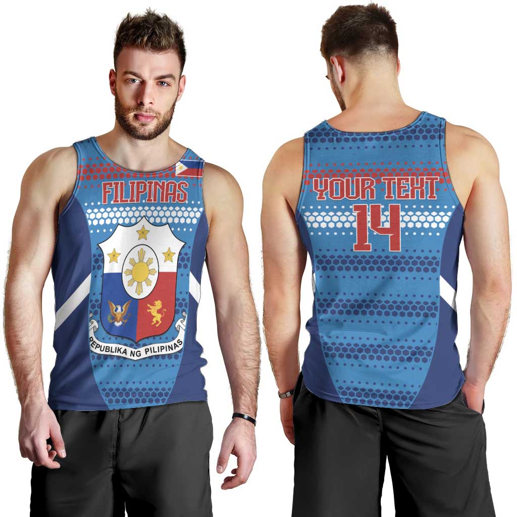 Philippines Football 2026 Men Tank Top Come On Filipinas