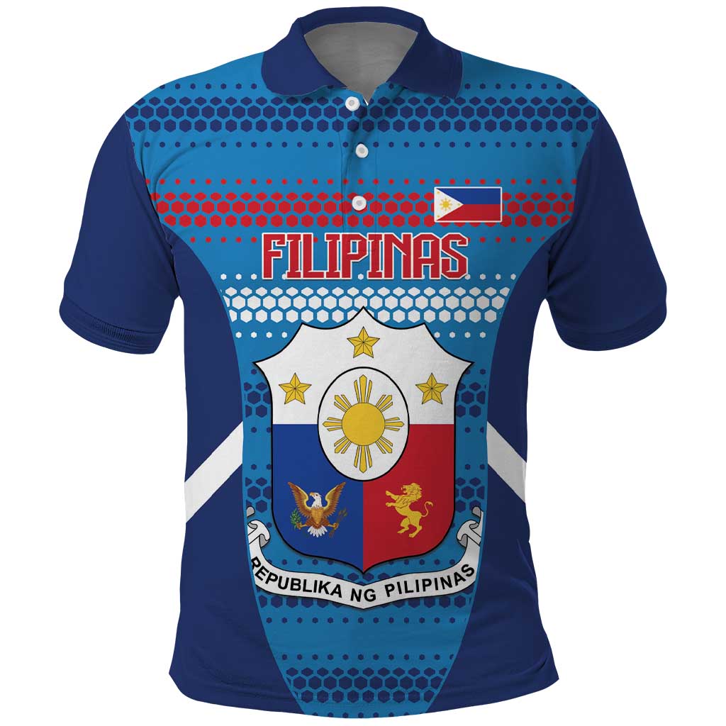 Philippines Football 2026 Polo Shirt Come On Filipinas