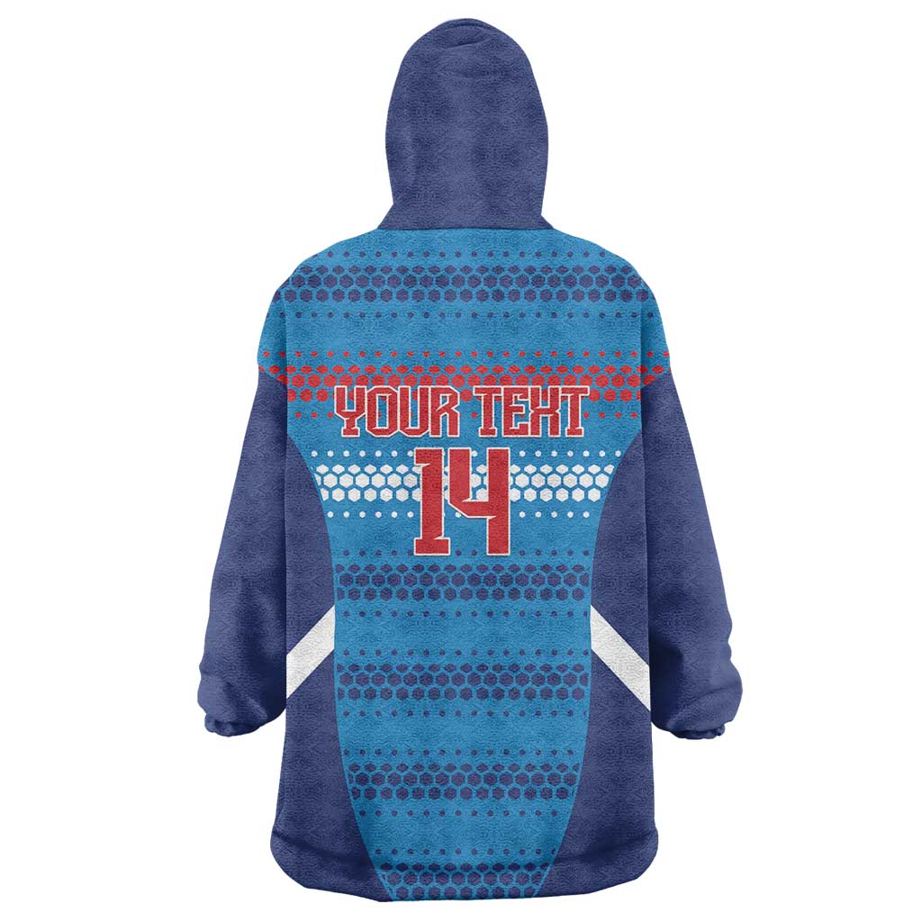 Philippines Football 2026 Wearable Blanket Hoodie Come On Filipinas