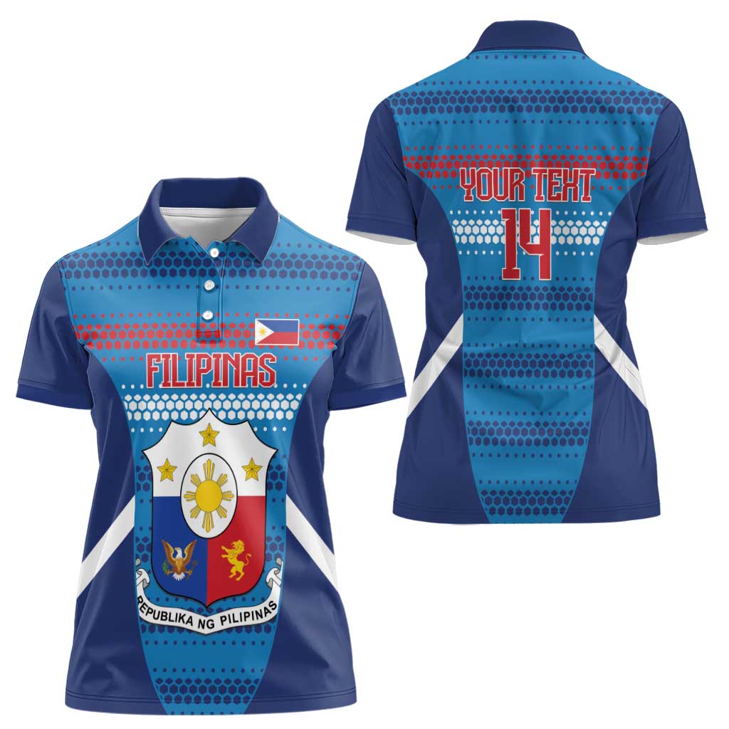 Philippines Football 2026 Women Polo Shirt Come On Filipinas