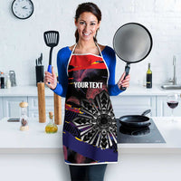 Philippines Sun Tattoo Apron Feathers Filipinas Grunge Style Black