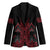 Red Aotearoa Mangopare Kowhaiwhai Niho Taniwha Blazer Maori New Zealand - Polynesian Pride