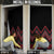 Red Aotearoa Mangopare Kowhaiwhai Niho Taniwha Door Cover Maori New Zealand - Polynesian Pride