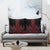 Red Aotearoa Mangopare Kowhaiwhai Niho Taniwha Pillow Cover Maori New Zealand - Polynesian Pride