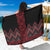 Red Aotearoa Mangopare Kowhaiwhai and Niho Taniwha Sarong Maori New Zealand